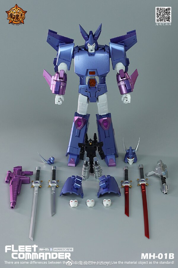 MH Toys MH 01B Hurricane Demon Spirit Blue (Cyclonus  Quietus) Official Image  (18 of 18)